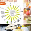 34 Pcs Kitchen Cooking Utensils Set