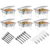 36Pcs Disposable Chafing Dish Buffet Set