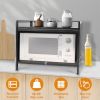 Kitchen Storage Cabinets with Microwave Stand