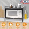 Kitchen Storage Cabinets with Microwave Stand