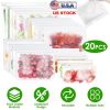 20Pcs Reusable Food Storage Bags