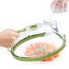 2Pcs Transparent Microwave Splatter Covers