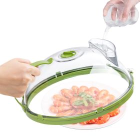 2Pcs Transparent Microwave Splatter Covers