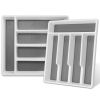 2Pcs Silverware Organizer