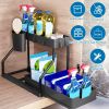 2 Pack 2-Tier Under Sink Organizer