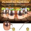 4Pcs Moscow Mule Mugs