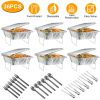 36Pcs Disposable Chafing Dish Buffet Set