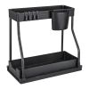 2 Pack 2-Tier Under Sink Organizer