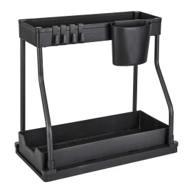 2 Pack 2-Tier Under Sink Organizer