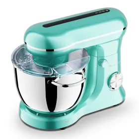 5L & 4.5L Dual  Bowls Stand Mixer, 10 Speed Tilt-Head Food Mixer With Electronic Timer