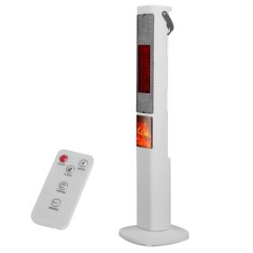 Oscillating Ceramic Tower Space Heater