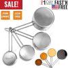 4Pcs Stainless Steel Measuring Cups