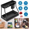 2 Pack 2-Tier Under Sink Organizer