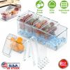 Ice Chilled Condiment Caddy Serving Tray