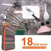 19Pcs Camping Cooking Utensil Kit