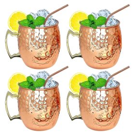 4Pcs Moscow Mule Mugs