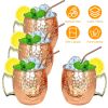 4Pcs Moscow Mule Mugs