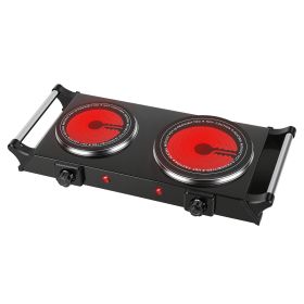 Electric Double Burner Portable Heating Hot Plate