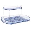2 Tier Turntable Organizer