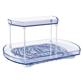 2 Tier Turntable Organizer