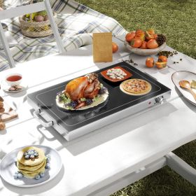 Food Warmer with Adjustable Temperature, Electric Warming Tray