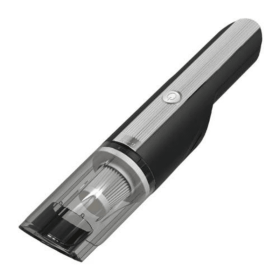 Wireless Silver Car Vacuum Cleaner