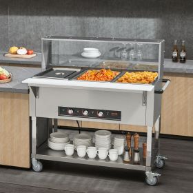 3-Pan Commercial Food Warmer
