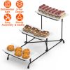 3-Tier Plastic Serving Tray