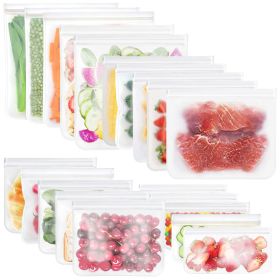 20Pcs Reusable Food Storage Bags