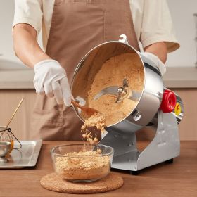 2500g Commercial Spice Grinder Electric Grain Mill Grinder High Speed