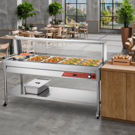 8 Pans Food Steam Warmer