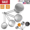 4Pcs Stainless Steel Measuring Cups