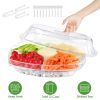 Fruit Ice Serving Tray