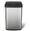 Kitchen Trash Can with Motion Sensor Lid