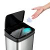 Kitchen Trash Can with Motion Sensor Lid