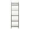 Wrought Iron Bakers Rack with 5 Shelves