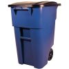 Commercial Heavy-Duty Rollout Trash Can