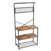 4-Shelf Kitchen Baker's Rack Microwave Stand