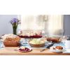 Glass 5-Piece Bakeware Casserole Baking Dish Set