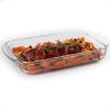 Glass 3-Piece Bakeware Casserole Baking Dish Set