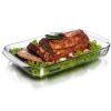 Glass 3-Piece Bakeware Casserole Baking Dish Set