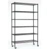 Heavy Duty 6-Shelf Metal Shelving Rack