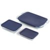 6-Piece Glass Bakeware Food Storage Set with Lids