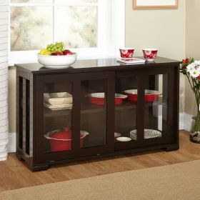 Sideboard Buffet Cabinet with Sliding Doors