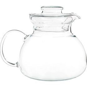 Glass Teapot Kettle with Lid