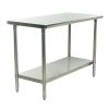 Stainless Steel Top Food Safe Prep Table