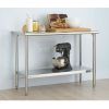 Stainless Steel Top Food Safe Prep Table