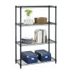 Heavy Duty 4-Shelf Metal Shelving Unit