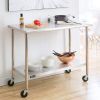 Stainless Steel Island Cart Prep Table