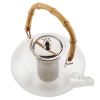 1 Quart Glass Teapot Kettle with Stainless Steel Tea Infuser